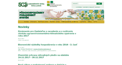 Desktop Screenshot of agroporadenstvo.sk